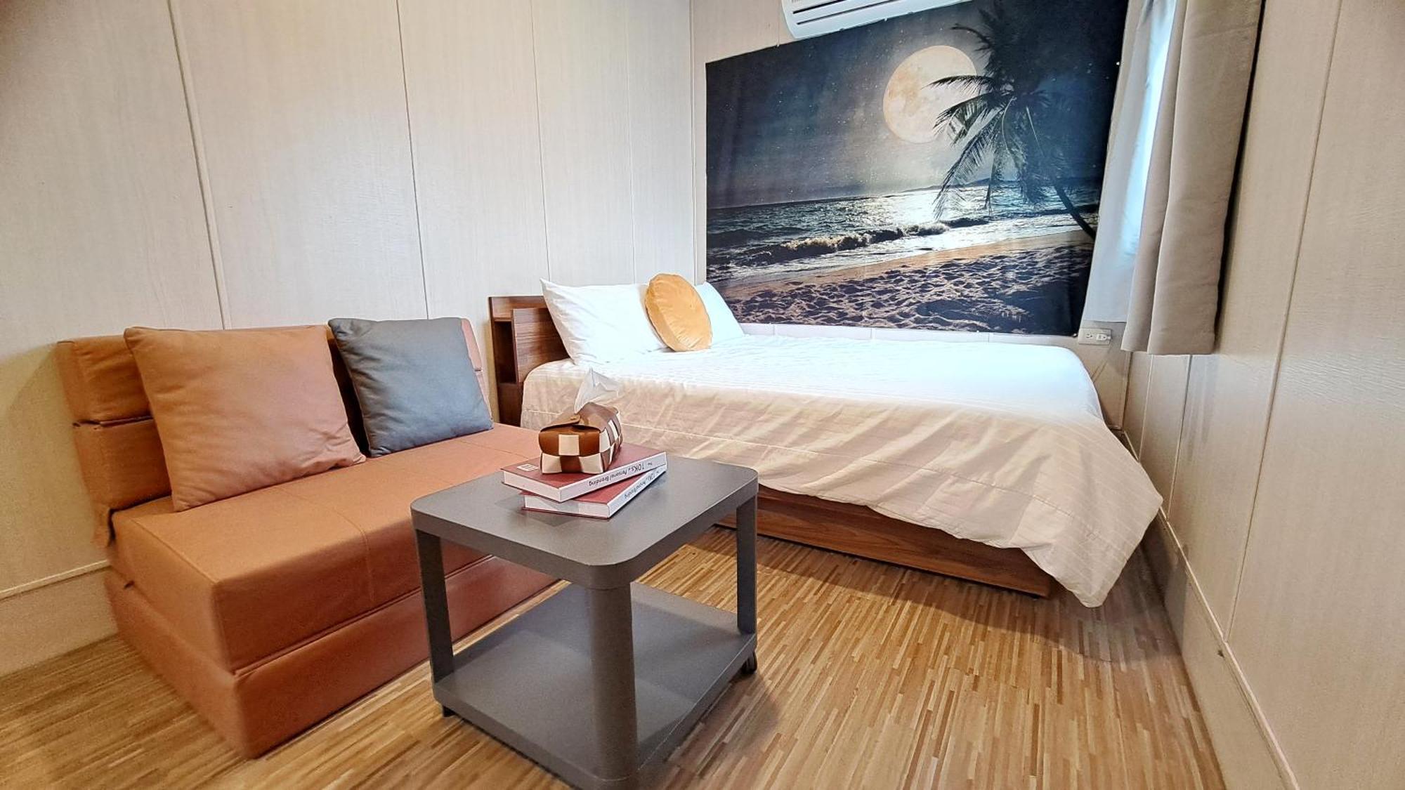 舞浪海景旅店 Hotell Xiaoliuqiu Rom bilde