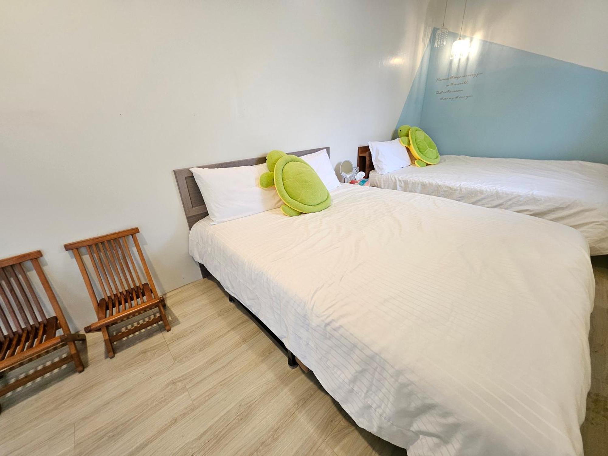 舞浪海景旅店 Hotell Xiaoliuqiu Rom bilde